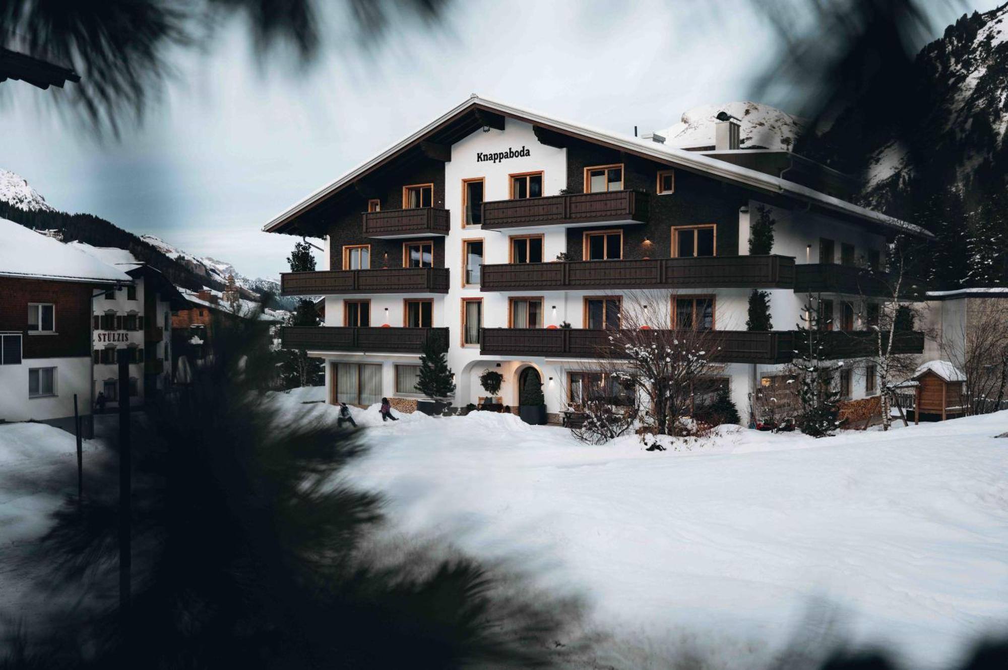 Appart Hotel Knappaboda Lech am Arlberg Eksteriør billede